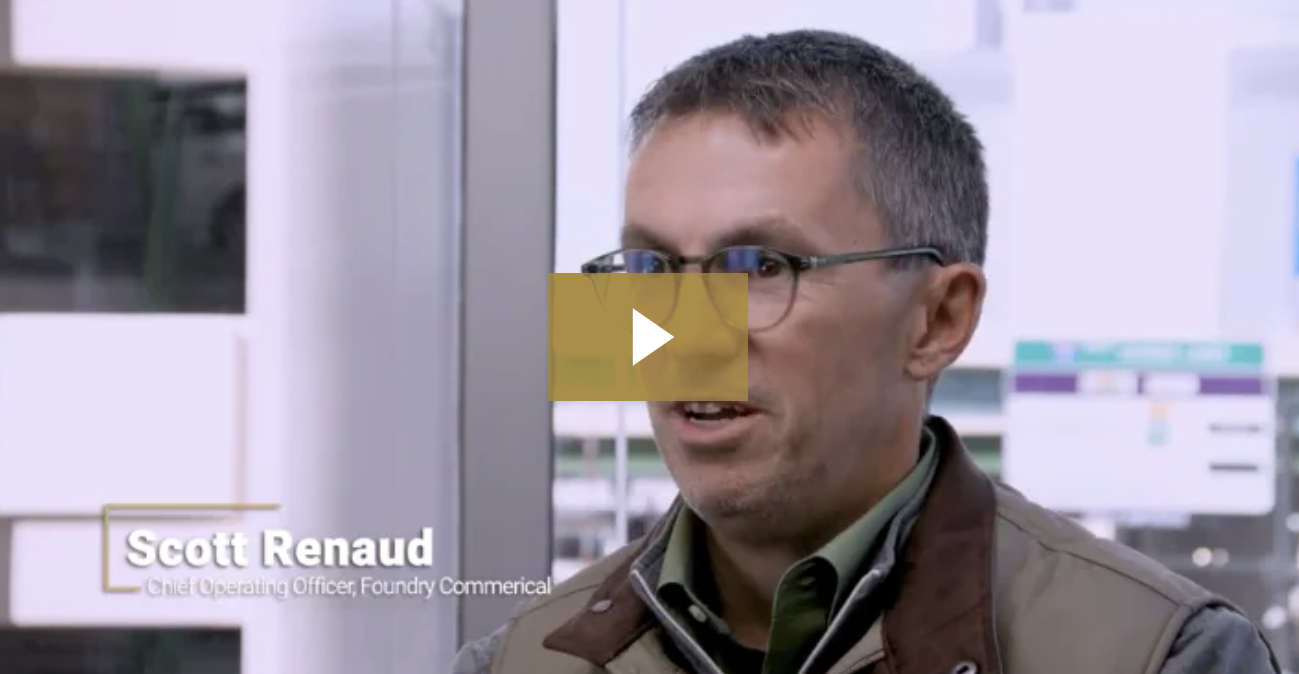 Foundry Commercial customer testimonial with ION247